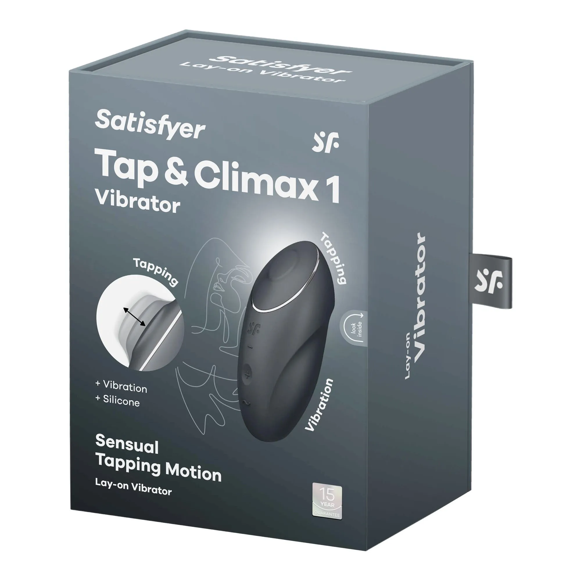 пульсирующий массажер satisfyer tap&climax 1 black 046013sa в Севастополе