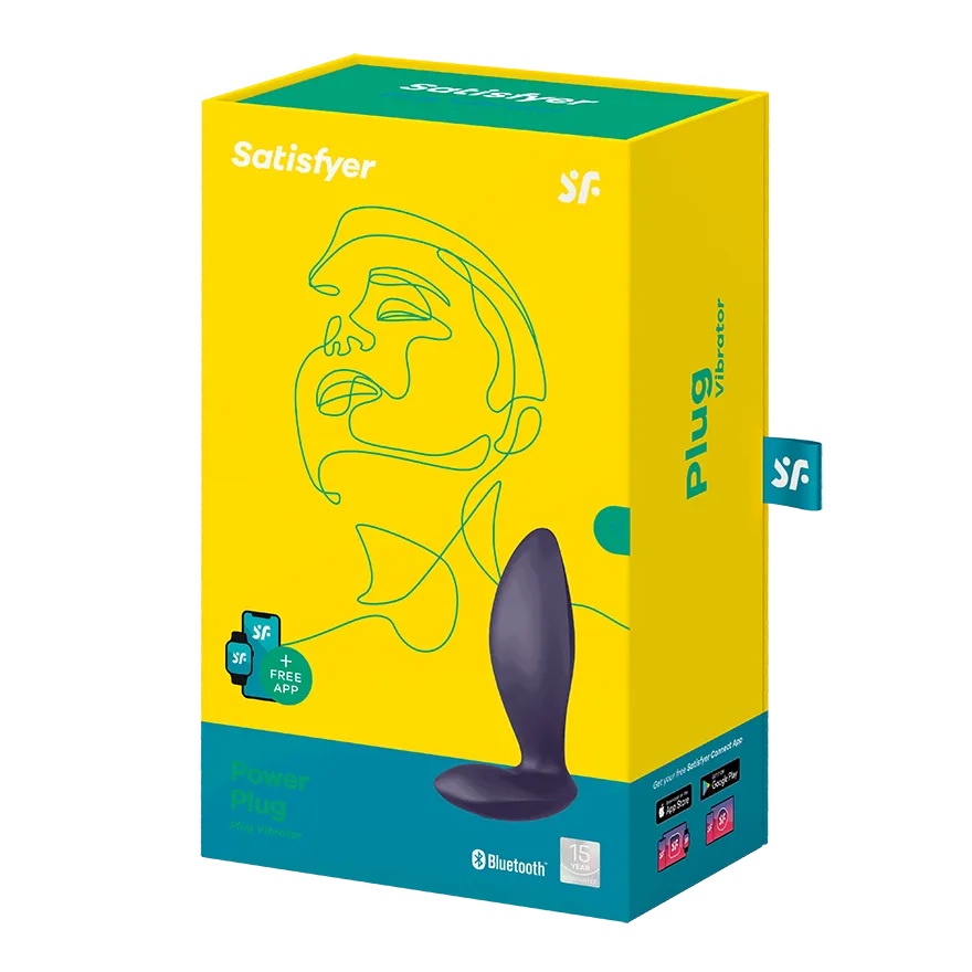 анальная пробка с вибрацией power plug violet 003306sa в Севастополе