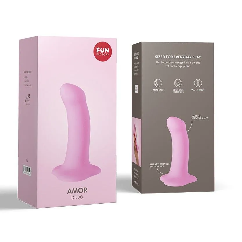 фаллоимитатор fun factory amor, розовый в Севастополе