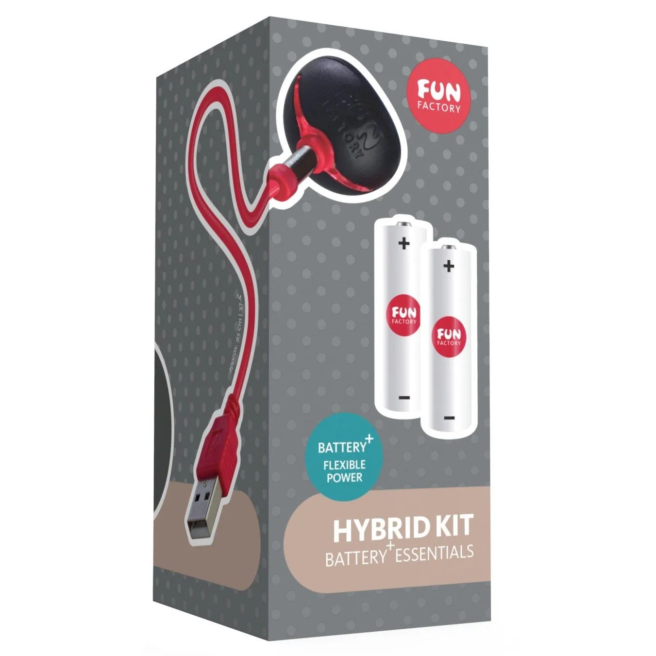 Комплект к вибраторам Fun Factory Battery Plus Hybrid Kit