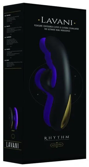 вибратор kama sutra lavani, черный в Севастополе