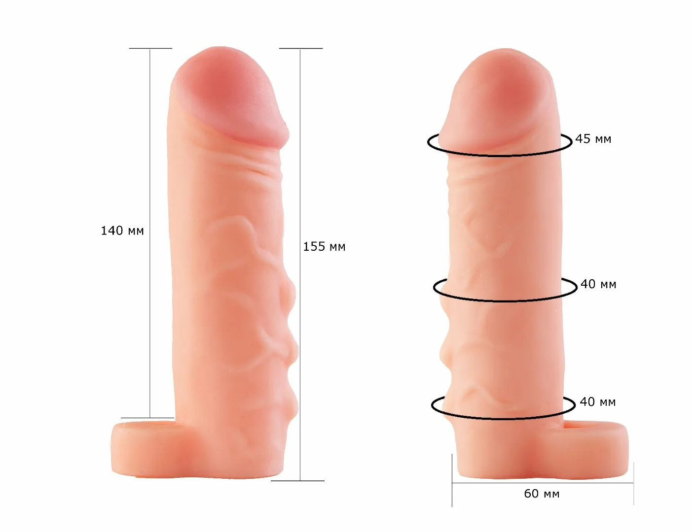 фаллоудлинитель с кольцом cock next 692203ru в Севастополе