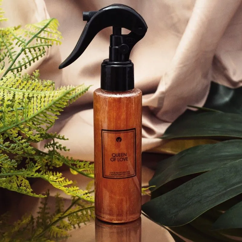 масло сухое pinkrabbit для тела с мерцающим блеском и феромонами, queen of love, 110 мл в Севастополе