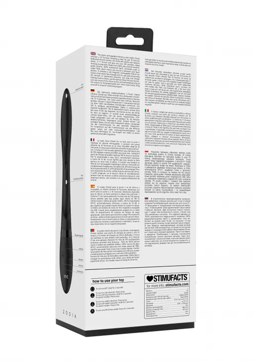 вибромассажер-кролик zosia с функцией "мгновенный оргазм" в Севастополе