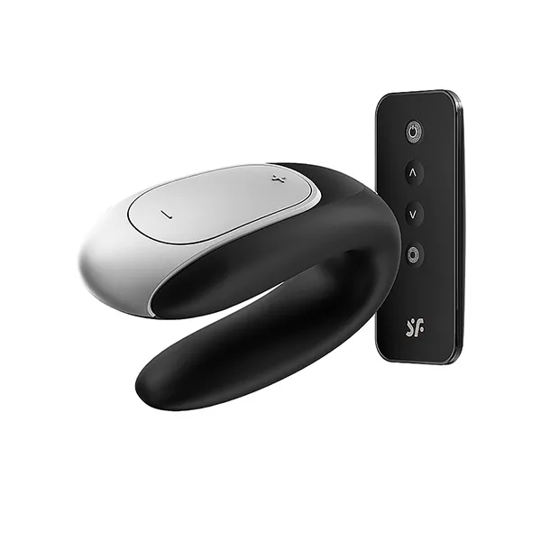 вибростимулятор для пар satisfyer double fun, черный в Севастополе