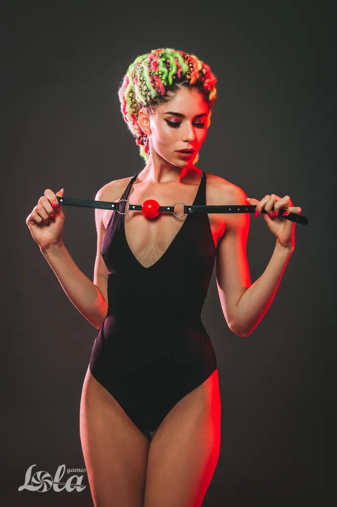 кляп party hard love addict red 1146-02lola в Севастополе