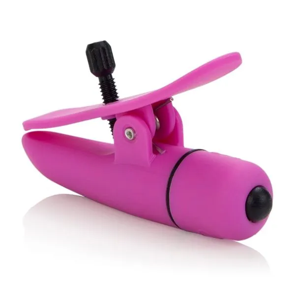 виброзажимы на соски california exotic nipplettes, розовые в Севастополе