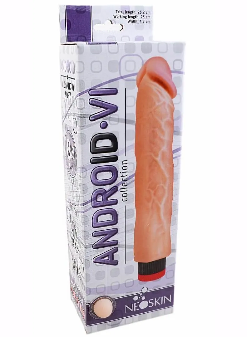 вибратор lovetoy android long, телесный в Севастополе