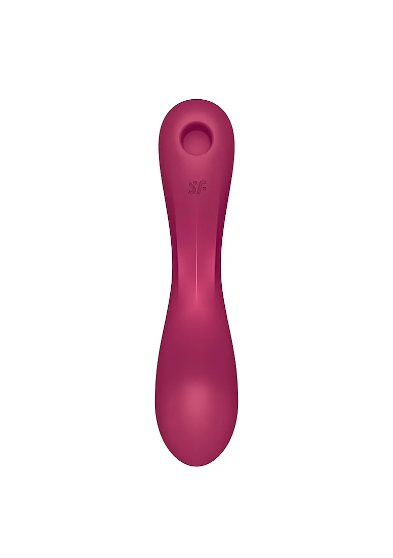 вибромассажер curvy trinity 1, красный в Севастополе