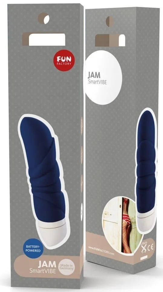 вибратор fun factory jam, синий в Севастополе