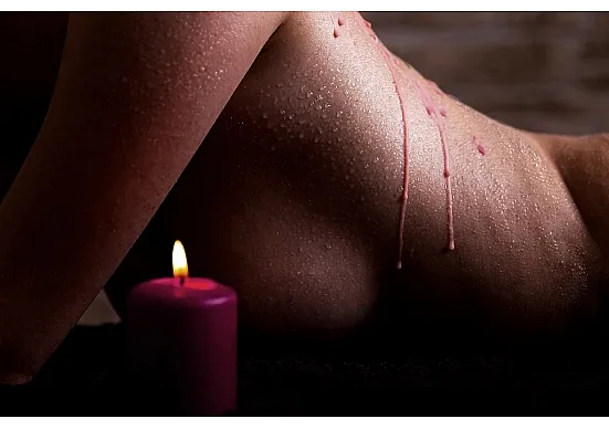восковая bdsm-свеча  wax play с ароматом розы в Севастополе