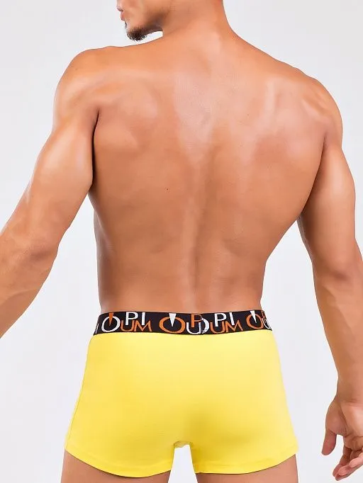 Эротическое трусы мужские боксеры opium r117, желтые в Севастополе