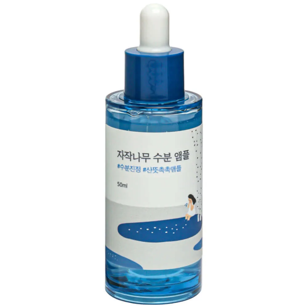 round lab birch juice moisturizing ampoule, липосомальная ампула для интенсивного увлажнения 50 мл в Севастополе