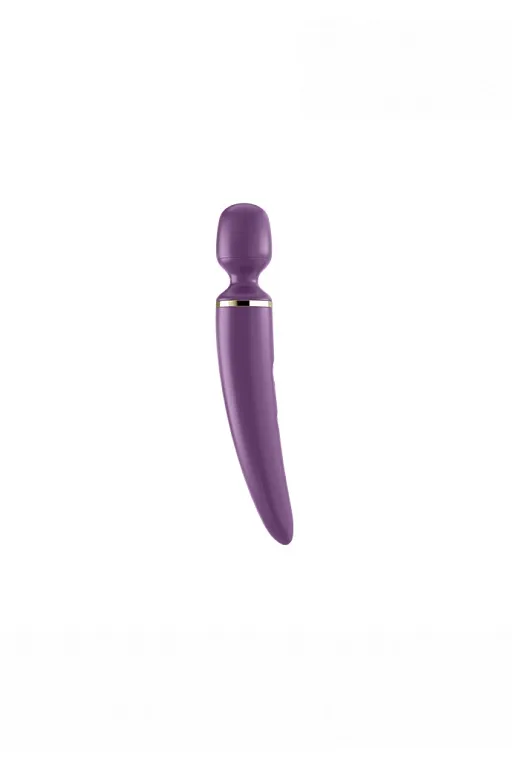 универсальный вибромассажер satisfyer wand-er woman (purple/gold) в Севастополе