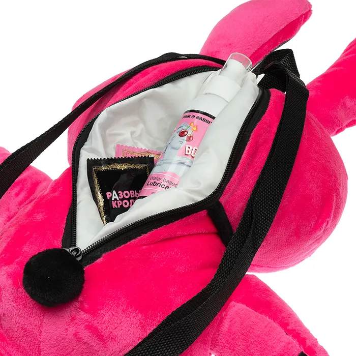 рюкзак pinkrabbit с логотипом и лапками антистресс в Севастополе