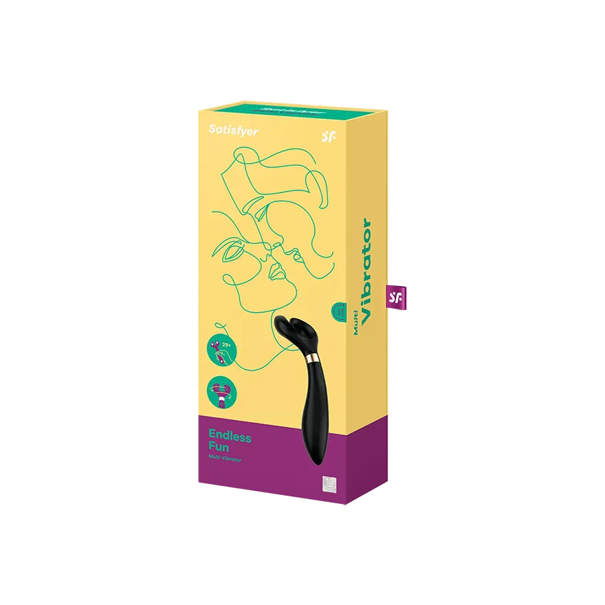 cтимулятор satisfyer endless fun, черный в Севастополе