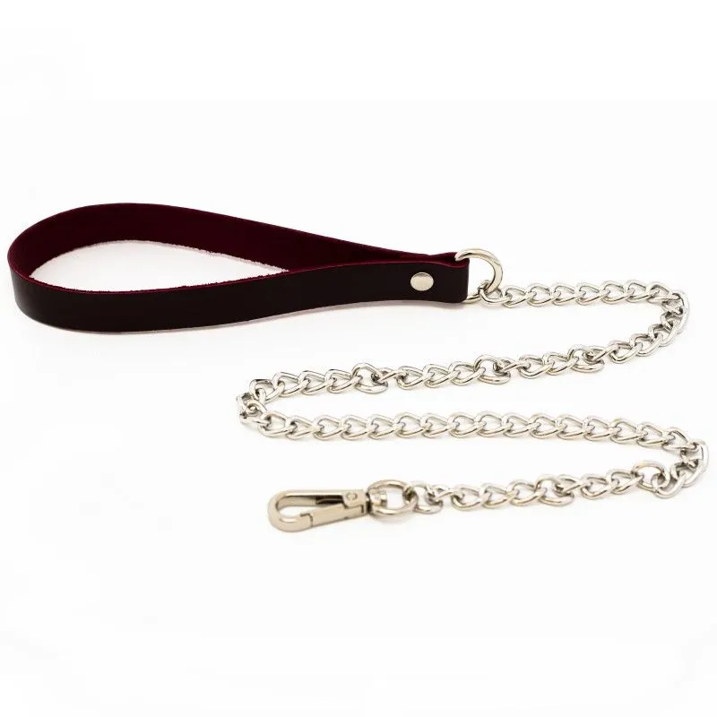 Поводок PinkRabbit, бордовый