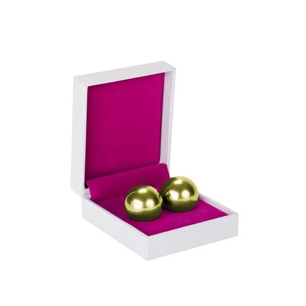 Вагинальные шарики Shots Media Ben Wa Balls Heavy Weight, золотые