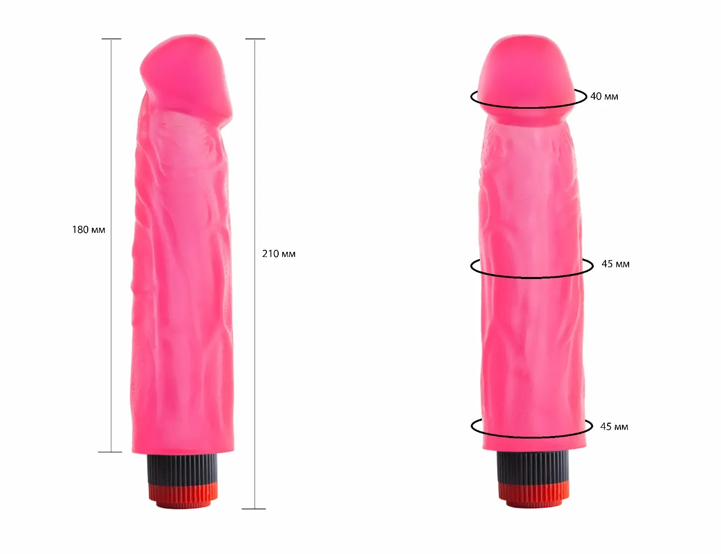 вибромассажер гелевый розовый 227400ru в Севастополе