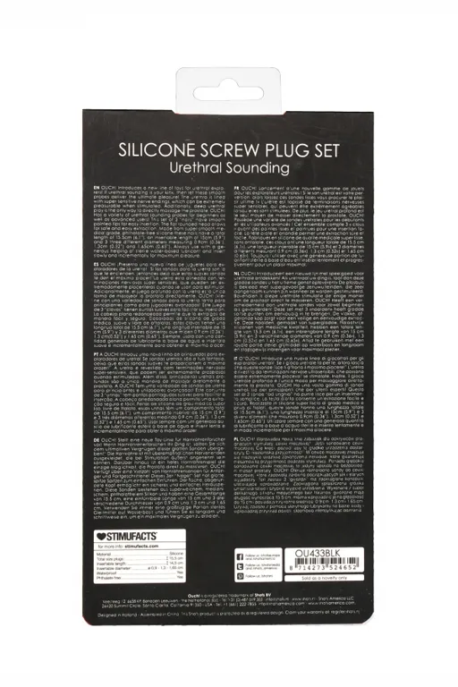 набор из трех стимуляторов уретры (струн) silicone rugged nail plug set в Севастополе