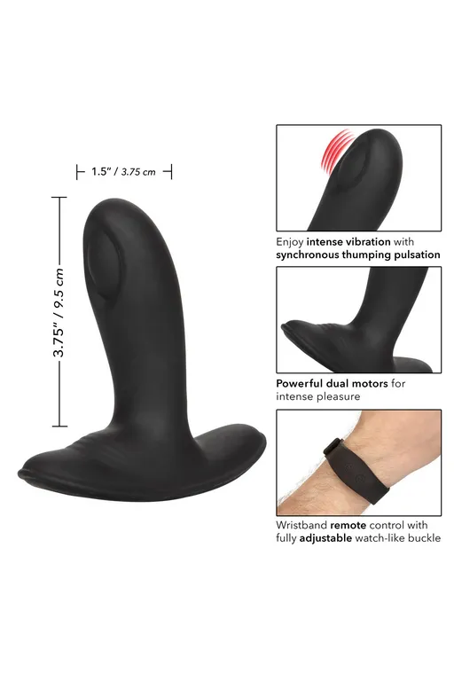 анальный стимулятор pulsing probe с функией "пульсирующее воздействие" и управлением с браслета в Севастополе