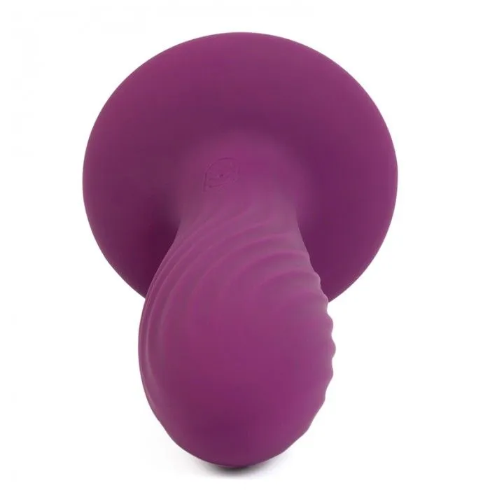анальная пробка ребристая svakom bella, фиолетовая в Севастополе