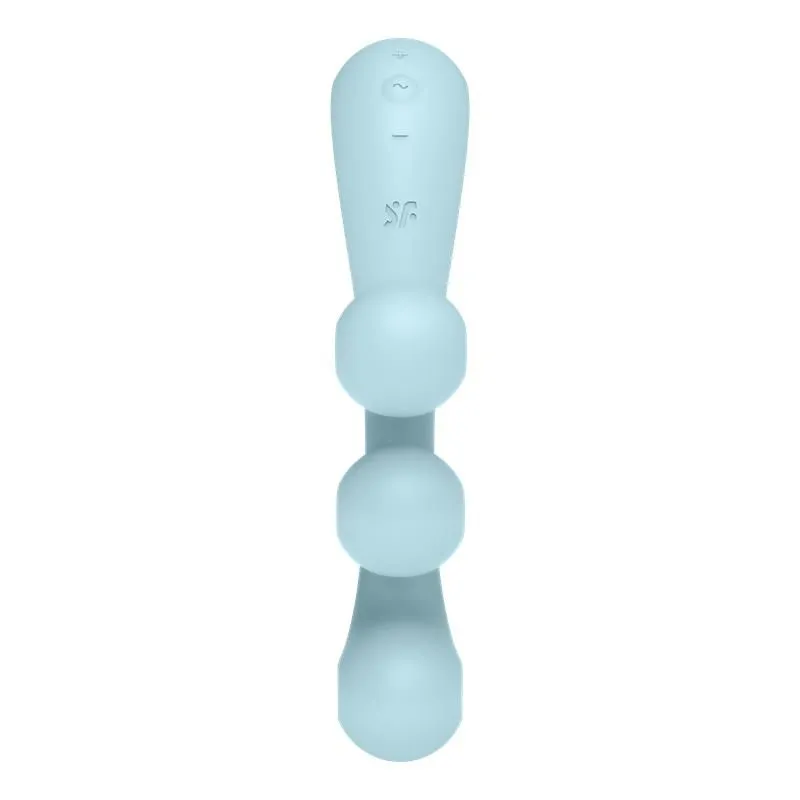 cтимулятор satisfyer tri ball 2, голубой в Севастополе