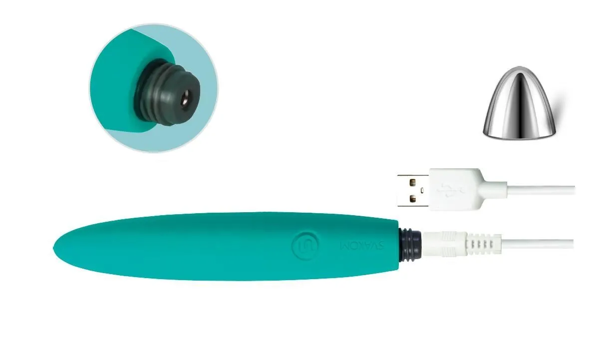 мини-вибромассажер svakom daisy, зелёный в Севастополе