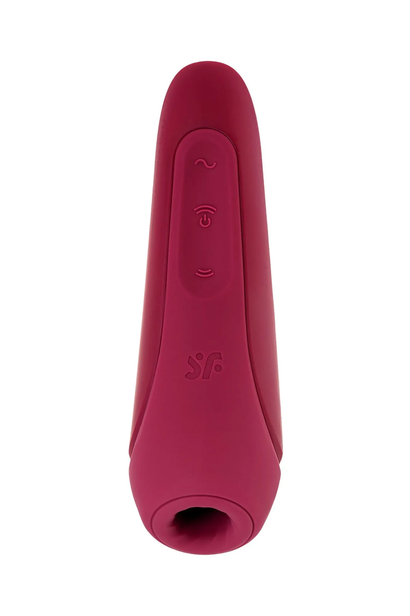 вакуум-волновой бесконтактный стимулятор клитора satisfyer curvy 1+, силикон, красный, 13,41 см. в Севастополе