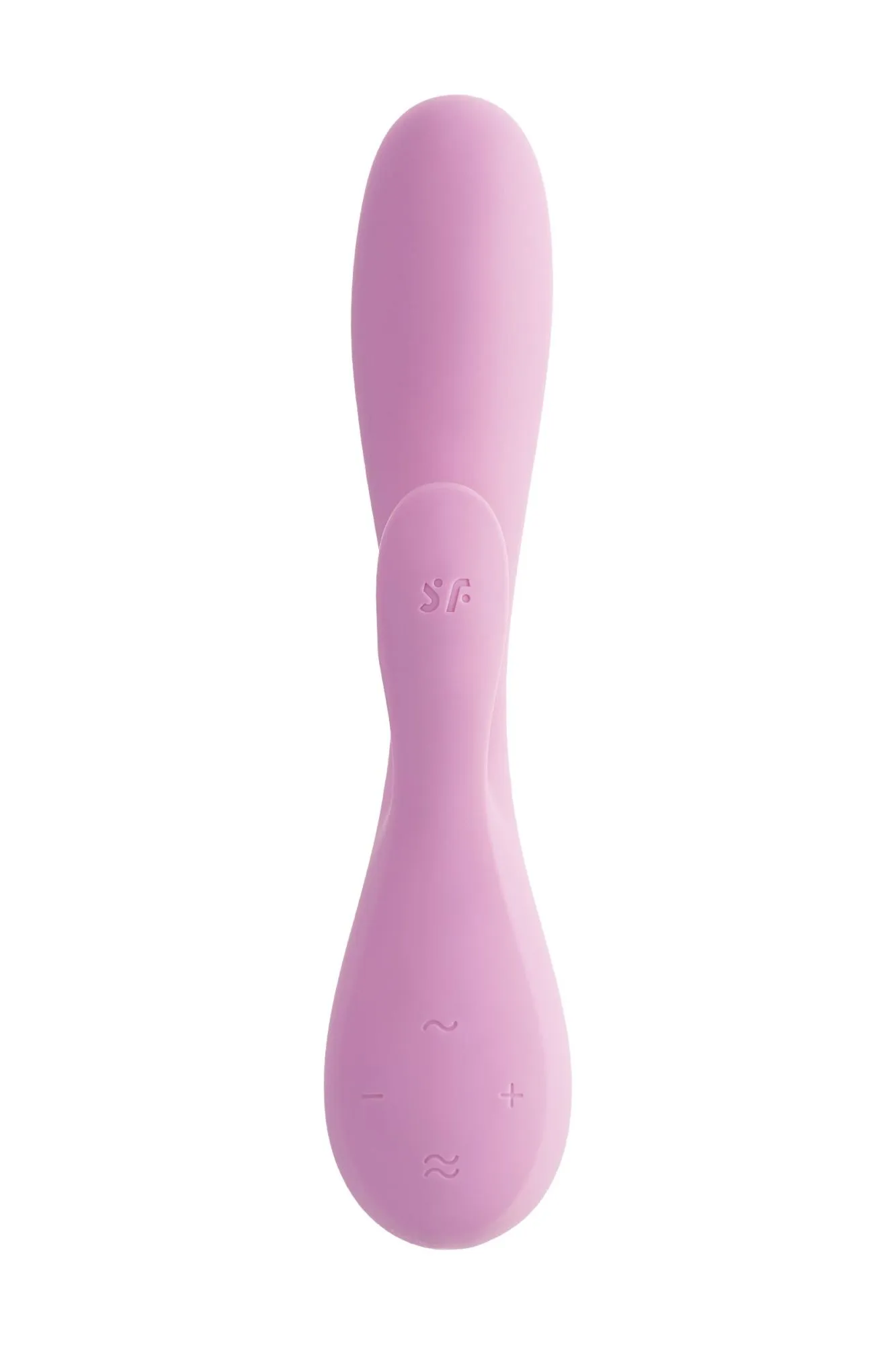 нереалистичный вибратор satisfyer mono flex, силикон, розовый, 20,4 см. в Севастополе