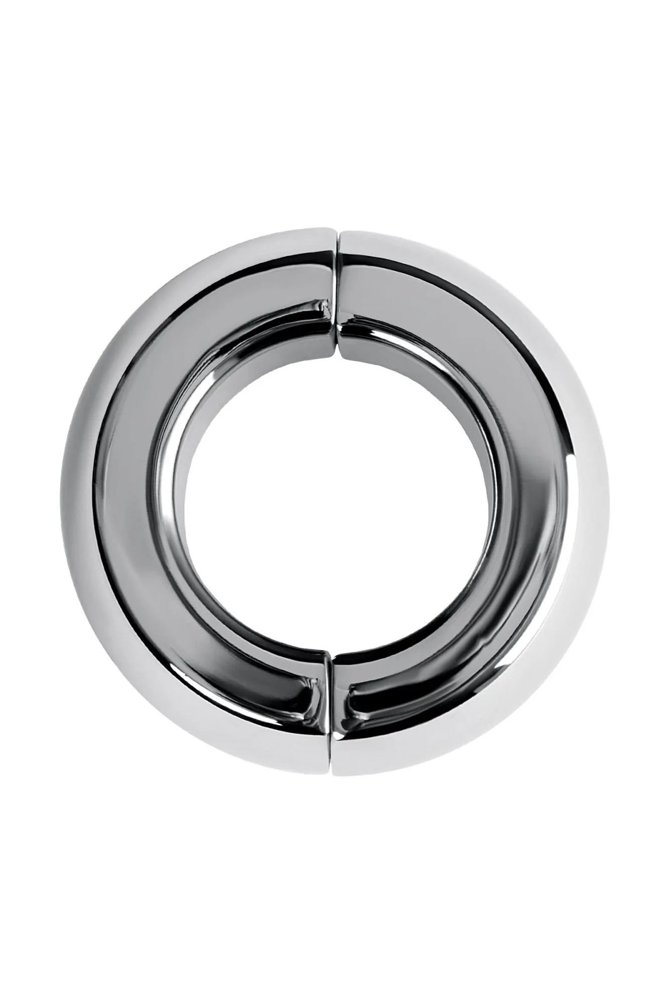 утяжелитель на мошонку toyfa metal на магнитах, серебряный в Севастополе