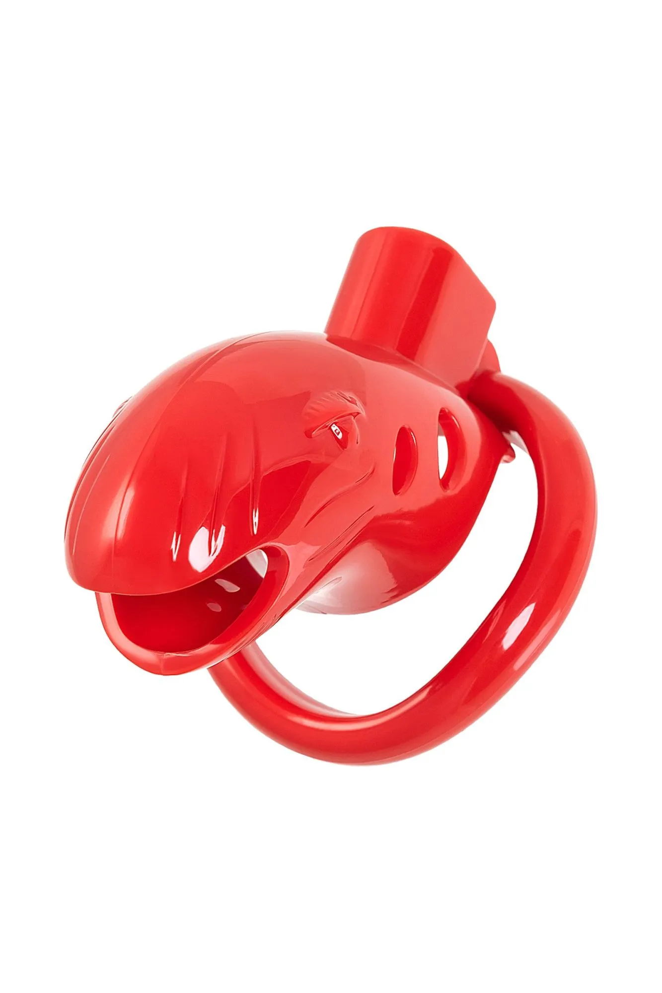 пояс верности мужской black&red by toyfa, abs пластик, красный, 10 см в Севастополе