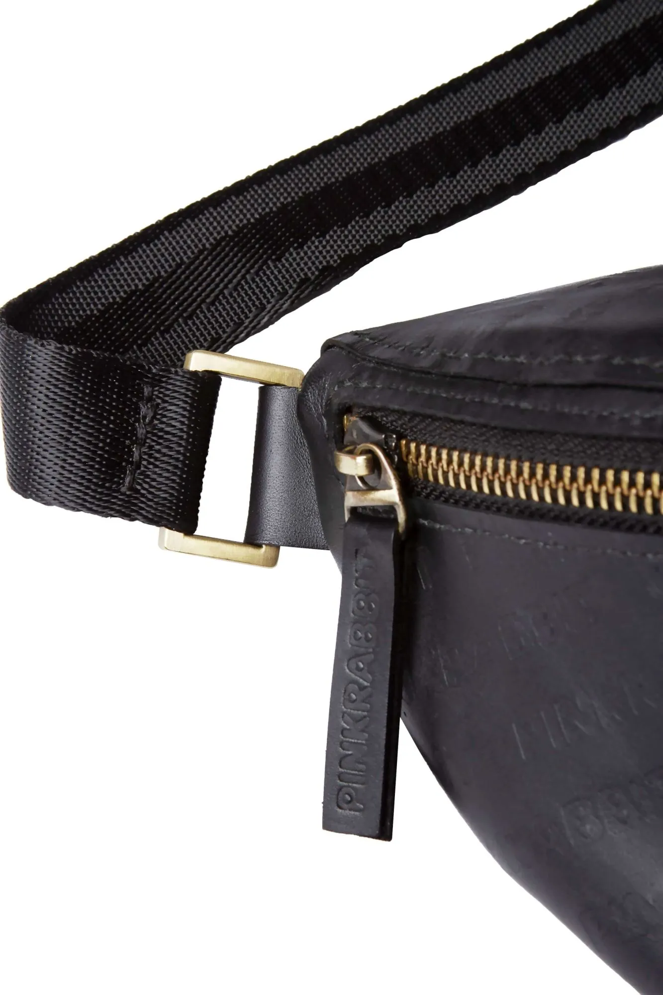 бананка черная с кольцом и принтом в Севастополе