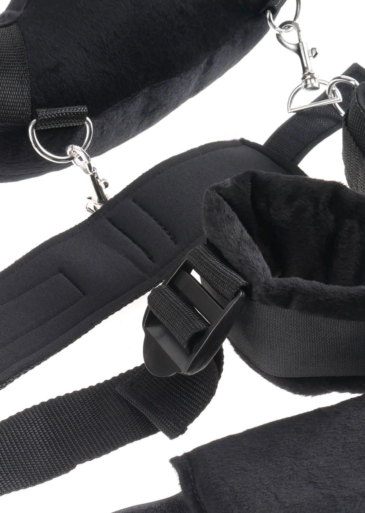 набор для бондажа pipedream position master with cuffs, черный в Севастополе