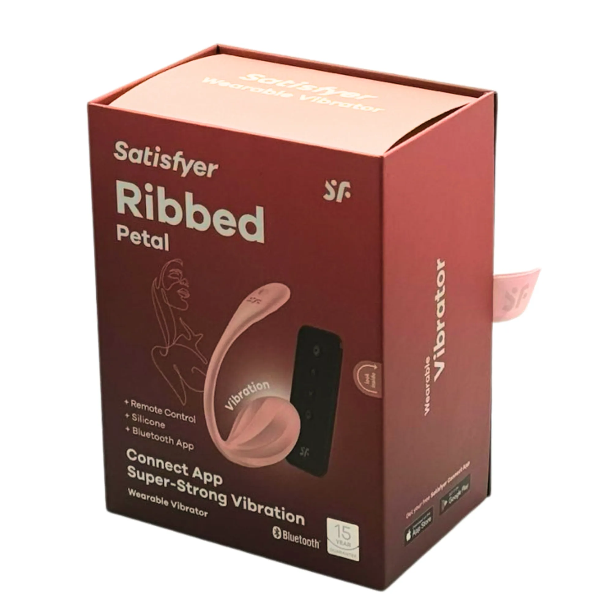 вибратор satisfyer ribbed petal pink 002774sa в Севастополе