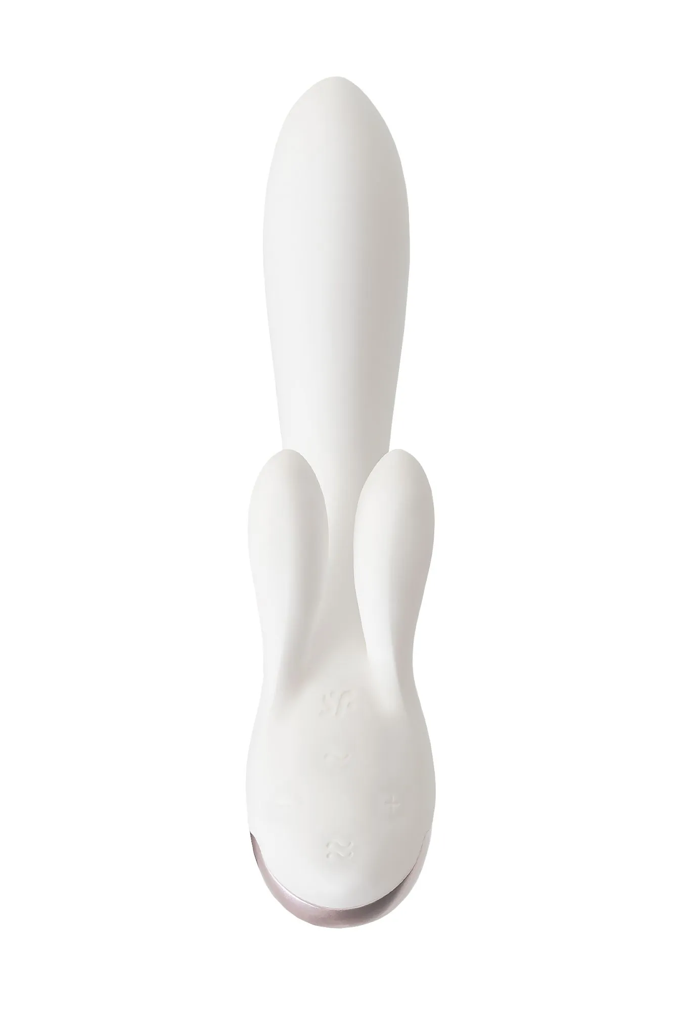 вибромассажер satisfyer double flex connect app, белый, силикон в Севастополе