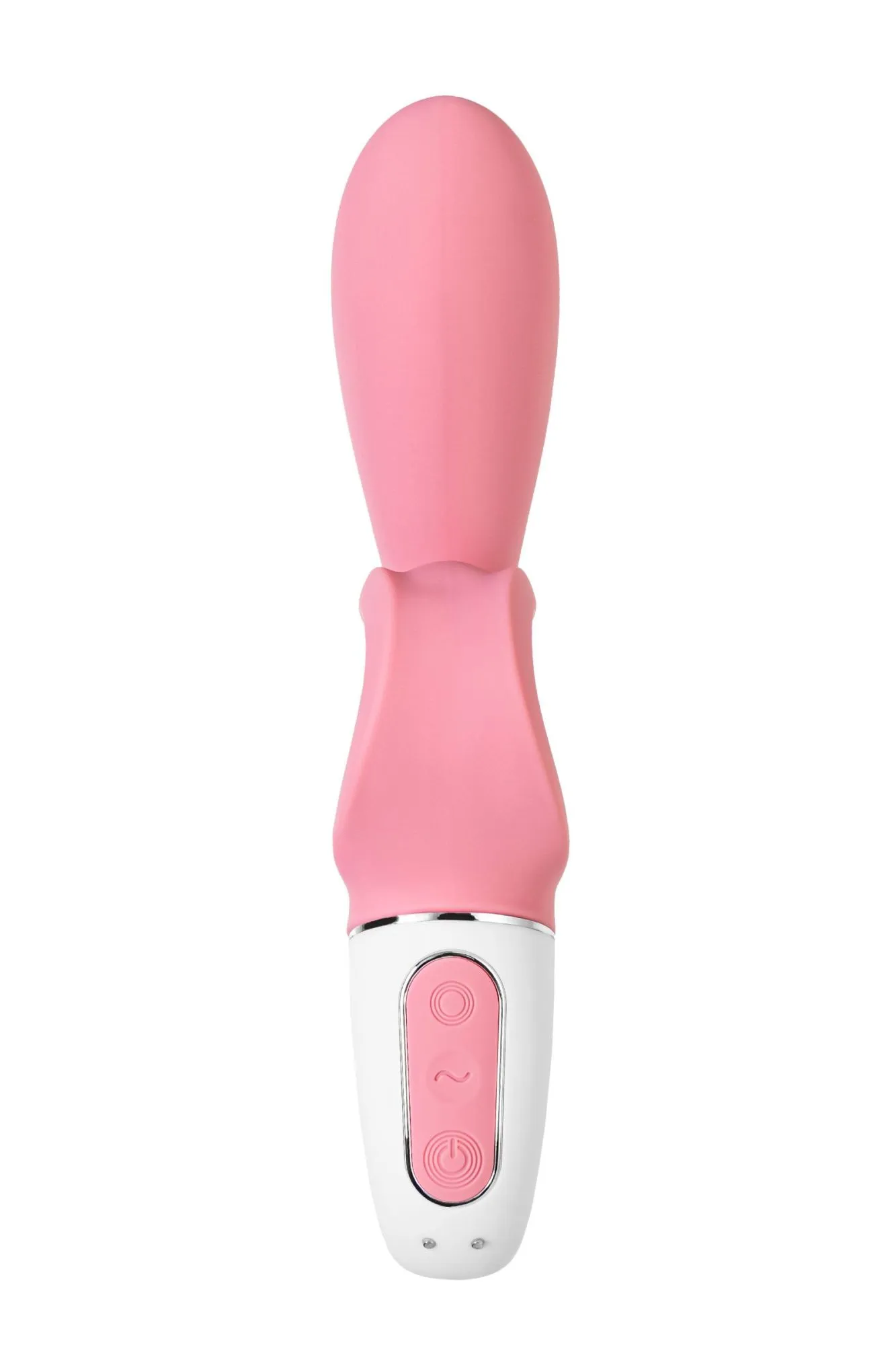 нереалистичный вибратор satisfyer hug me, силикон, розовый в Севастополе