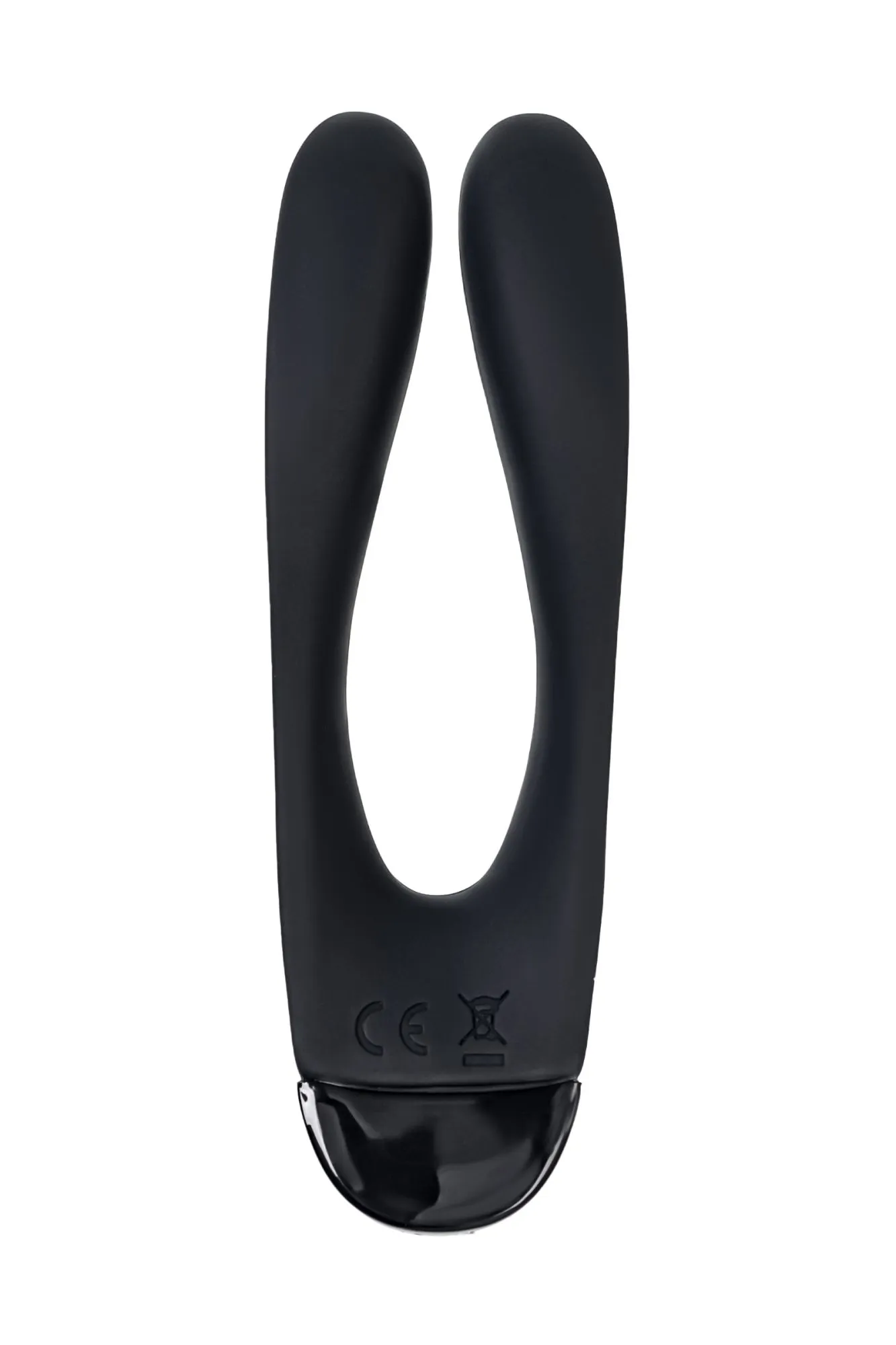 многофункциональный стимулятор для пар satisfyer partner candy cane, силикон, чёрный в Севастополе