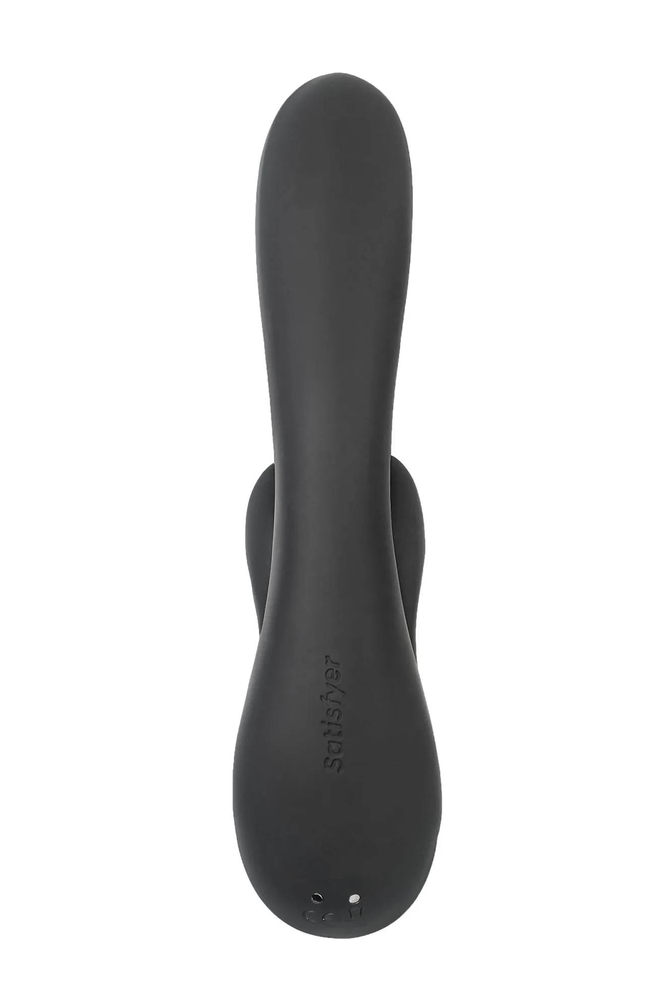 вибромассажер satisfyer double flex connect app, черный, силикон в Севастополе