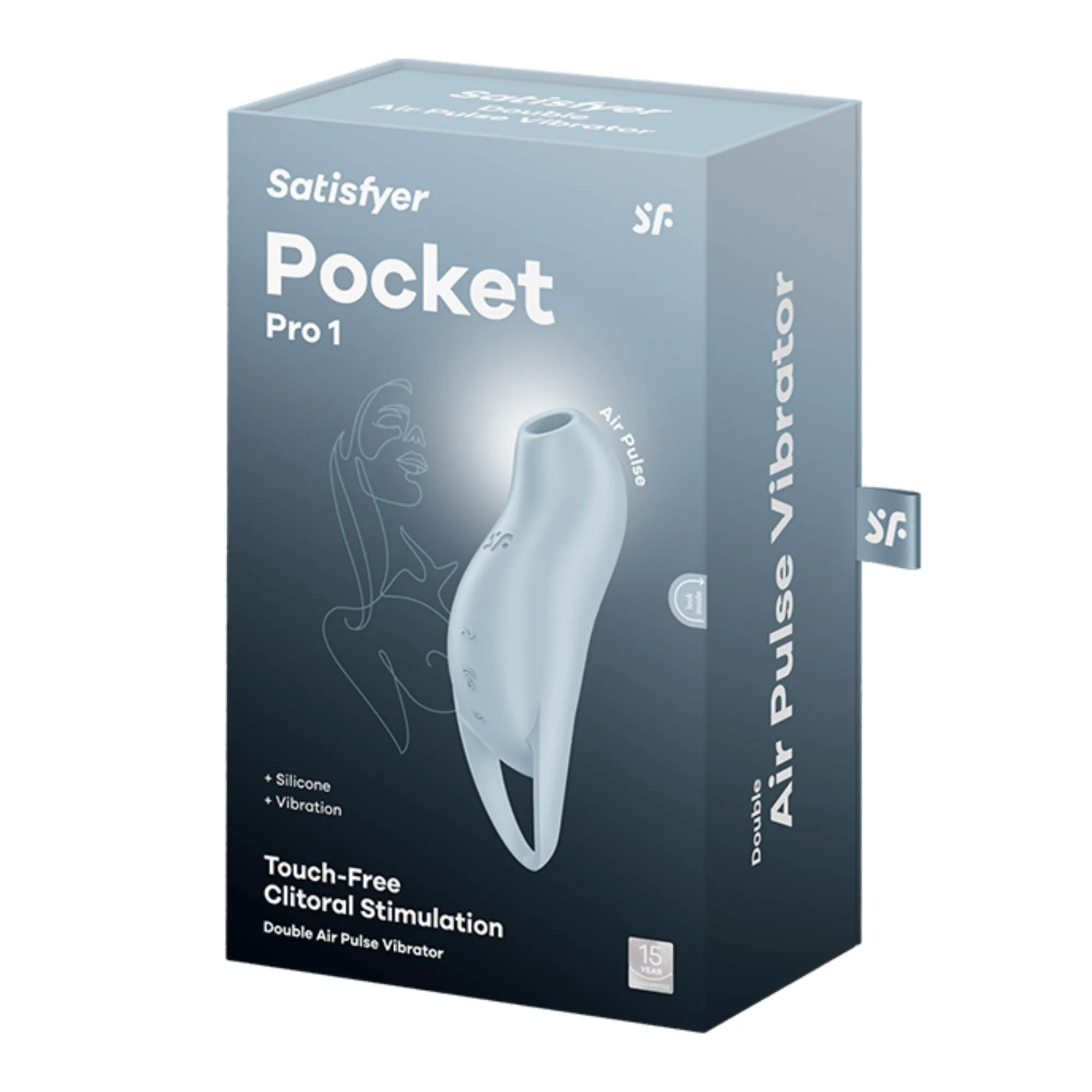вакуумный массажер satisfyer pocket pro 1 light blue 045160sa в Севастополе