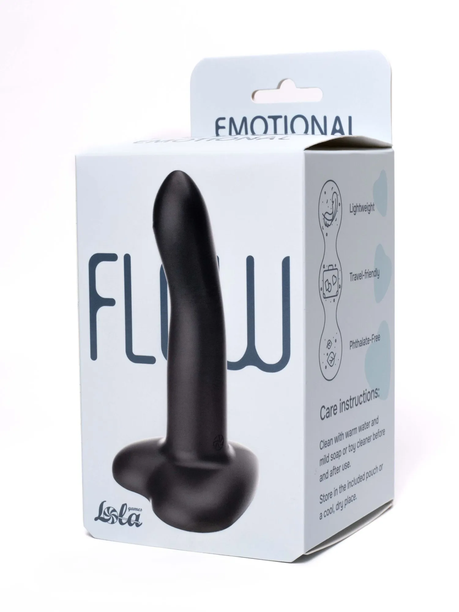 нереалистичный дилдо emotional black 2045-04lola в Севастополе
