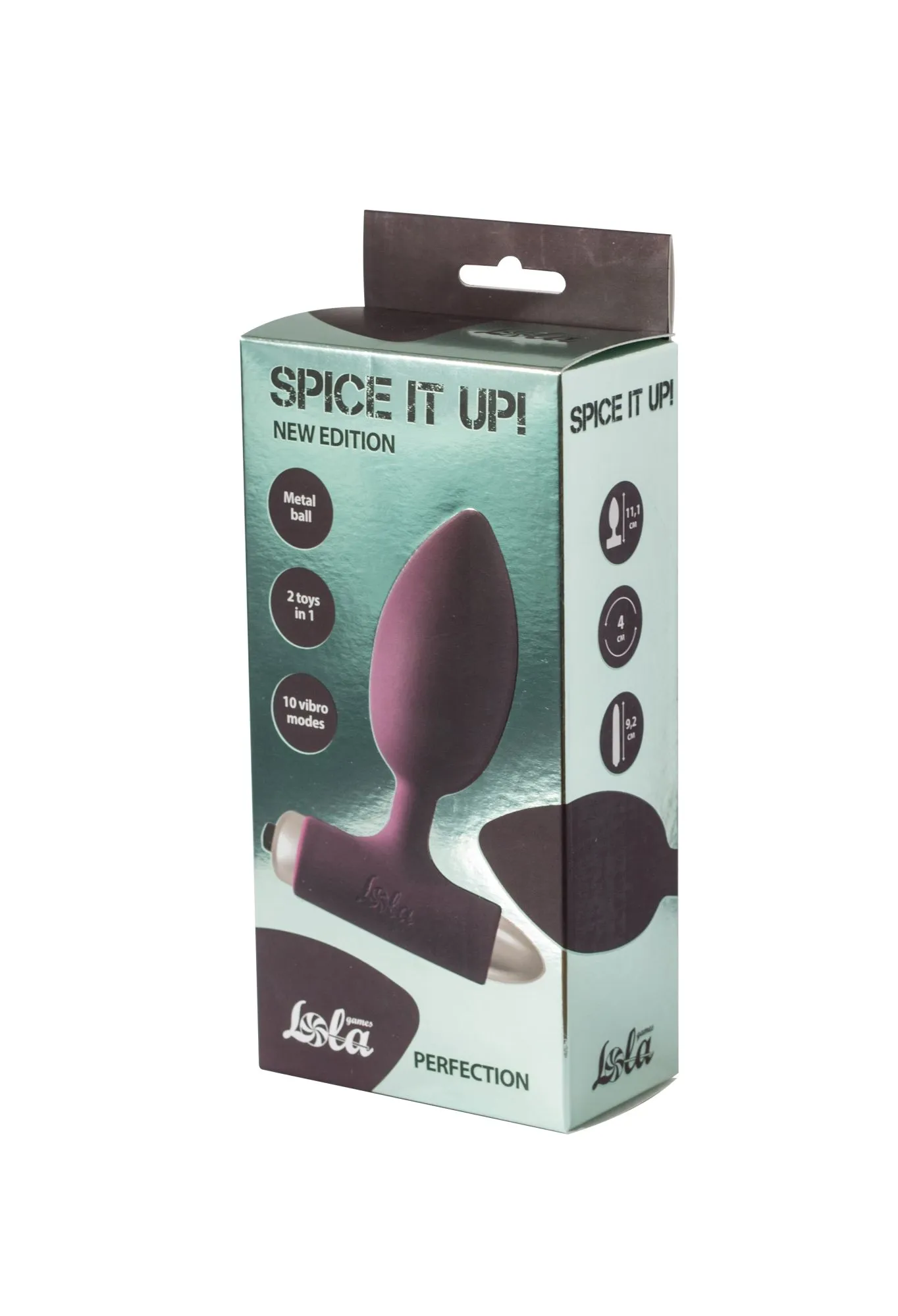 анальная пробка с вибрацией spice it up new edition perfection wine red 8014-03lola в Севастополе