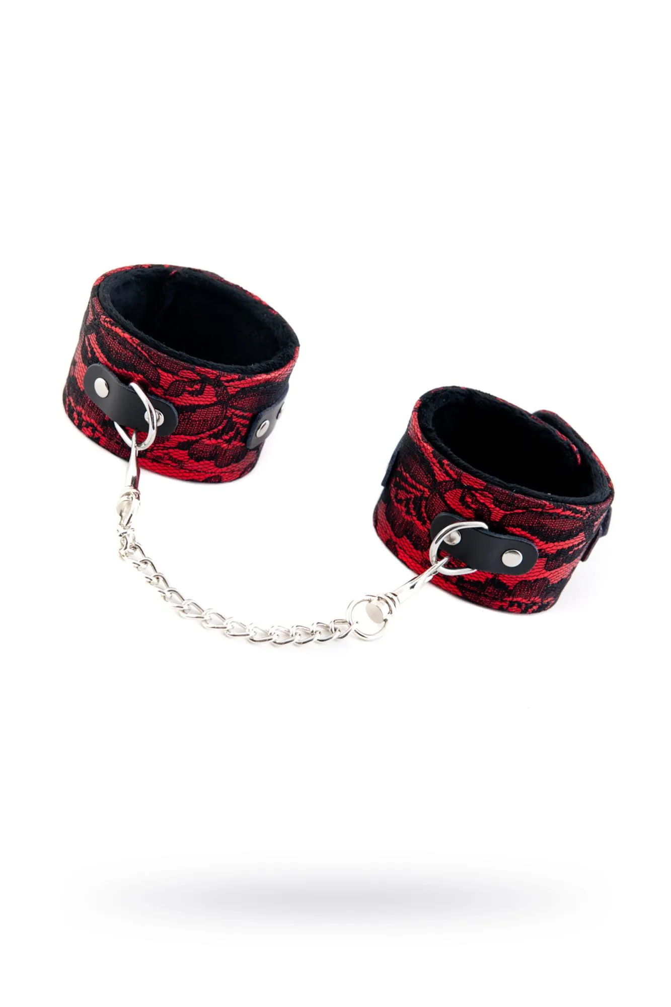 кружевные поножи toyfa marcus, красный, 46 см. в Севастополе