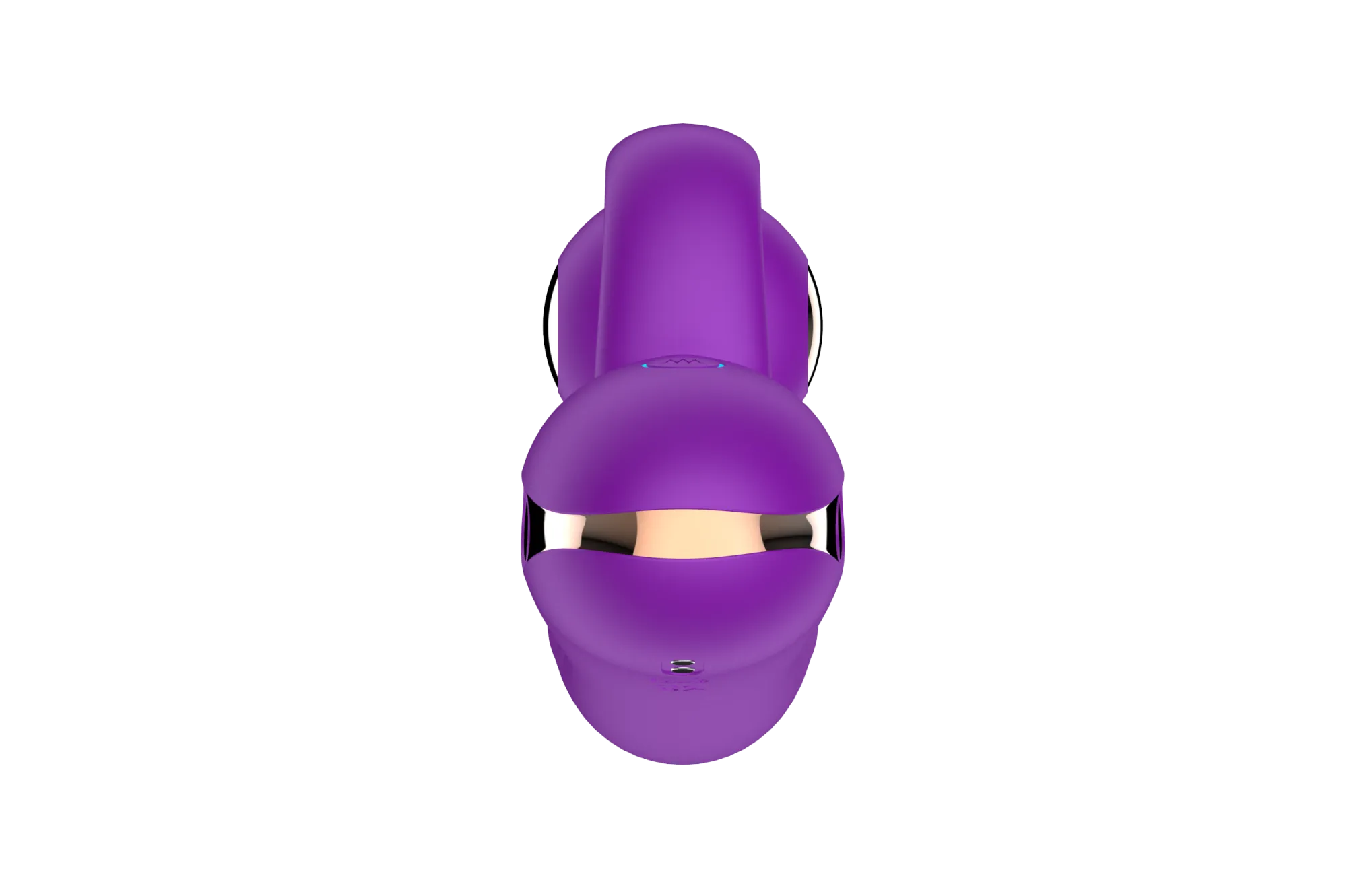 силиконовый вибратор-кролик с функцией вращения sw3052-purple в Севастополе
