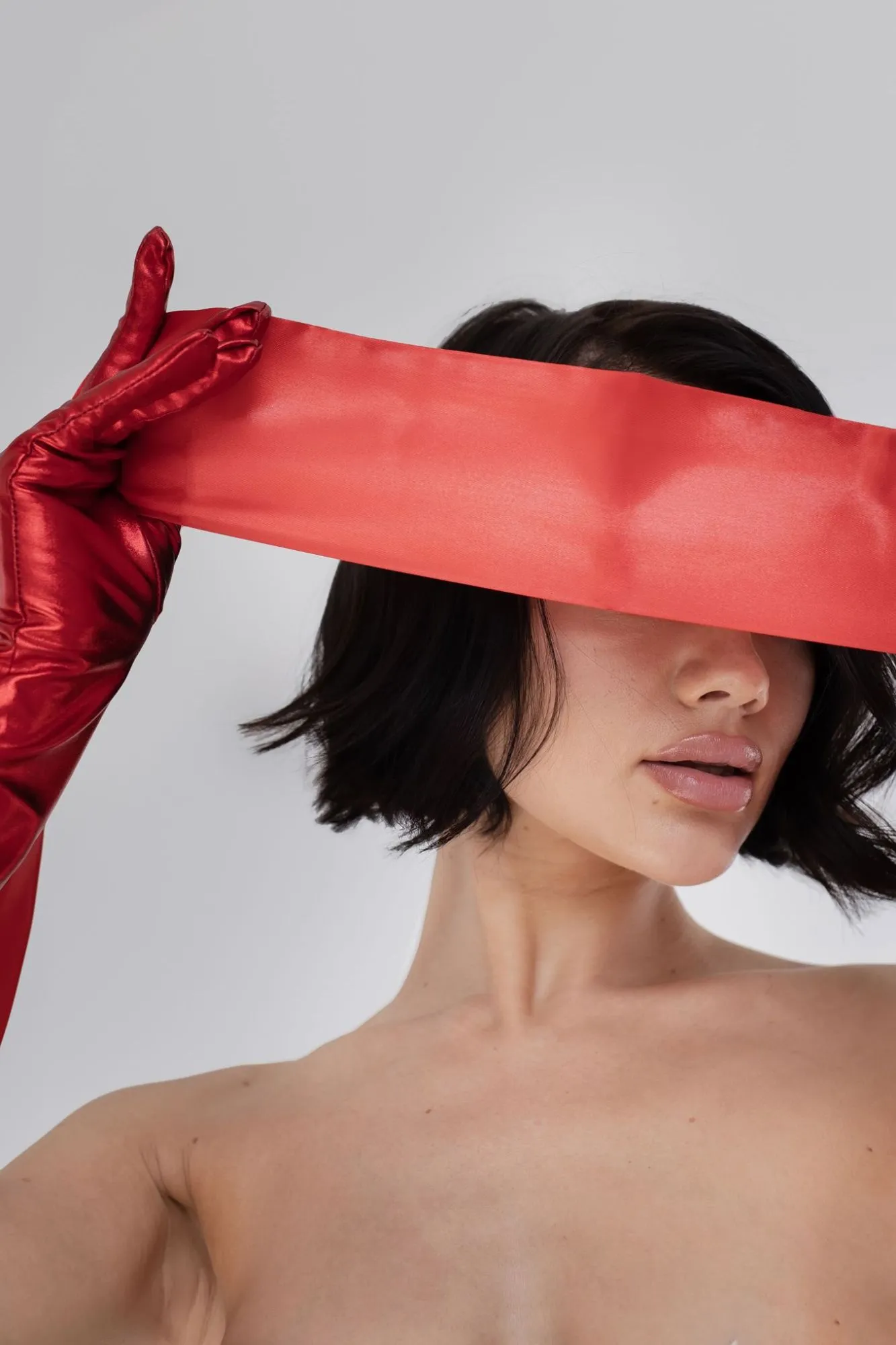 Лента для связывания PinkRabbit, красная