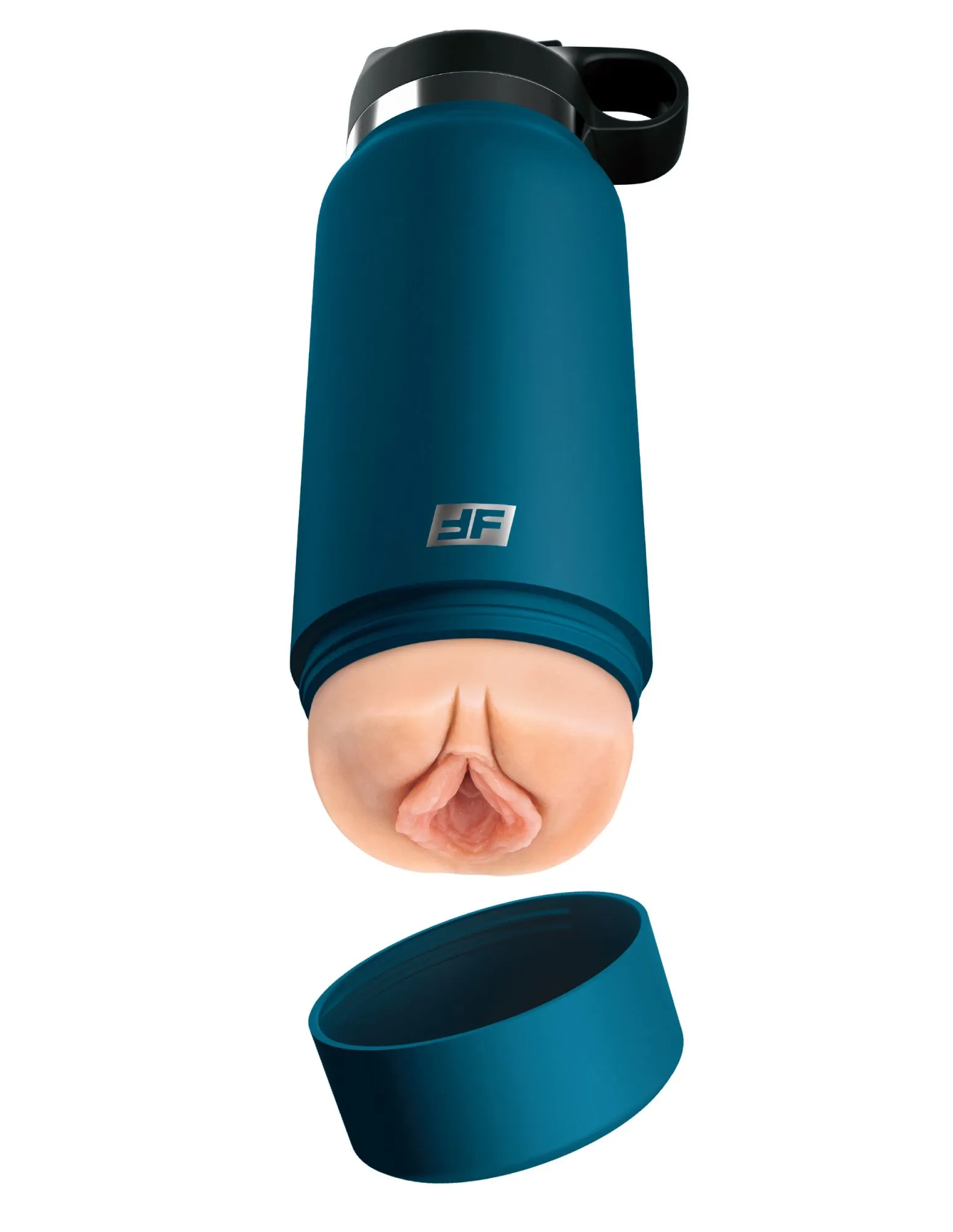 мастурбатор fap flask thrill seeker discreet stroker - black bottle - frosted pipedream rd62721pd в Севастополе