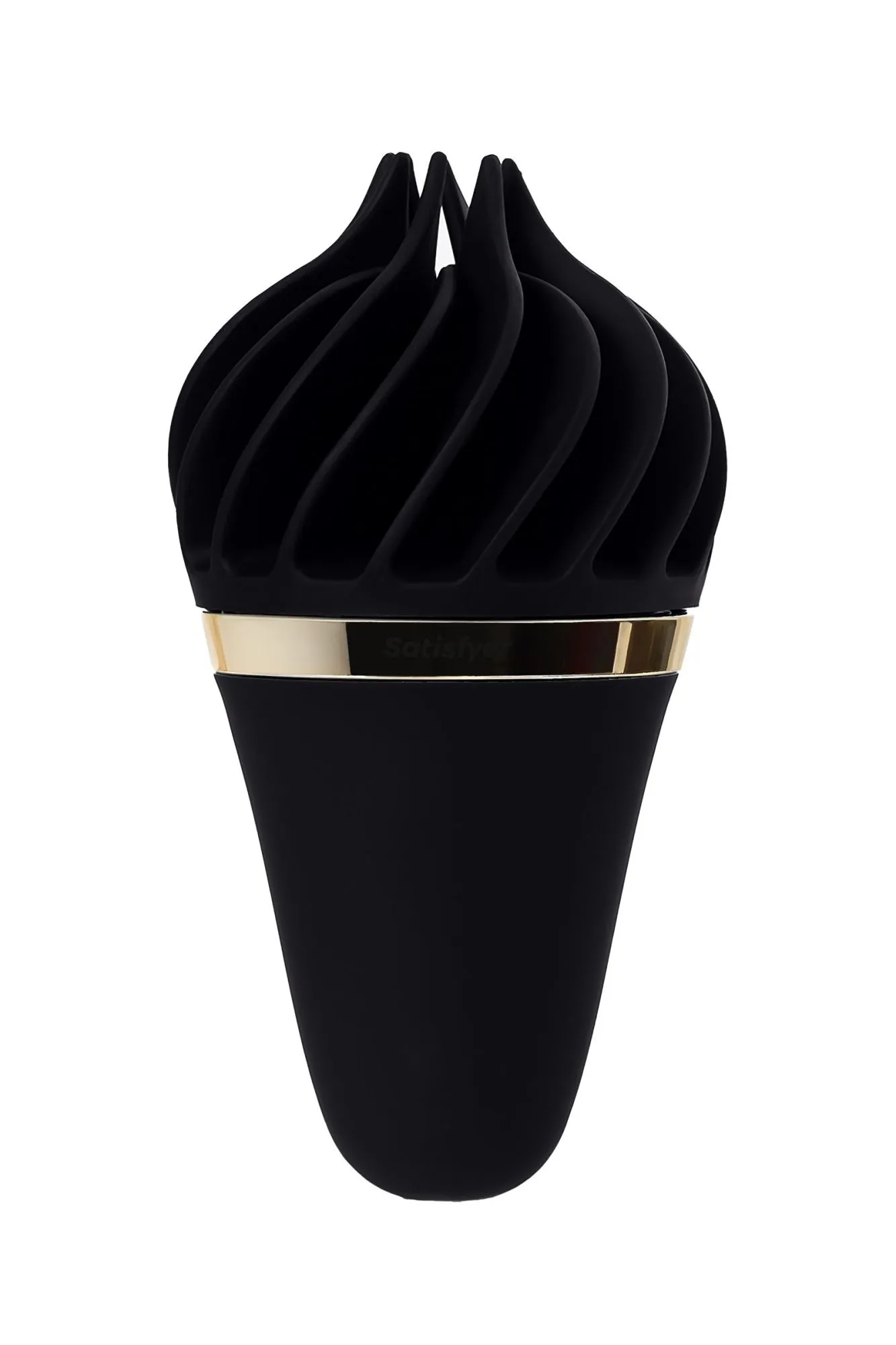 вибромассажер satisfyer layons sweet treat, силикон, черный, 10,4 см. в Севастополе