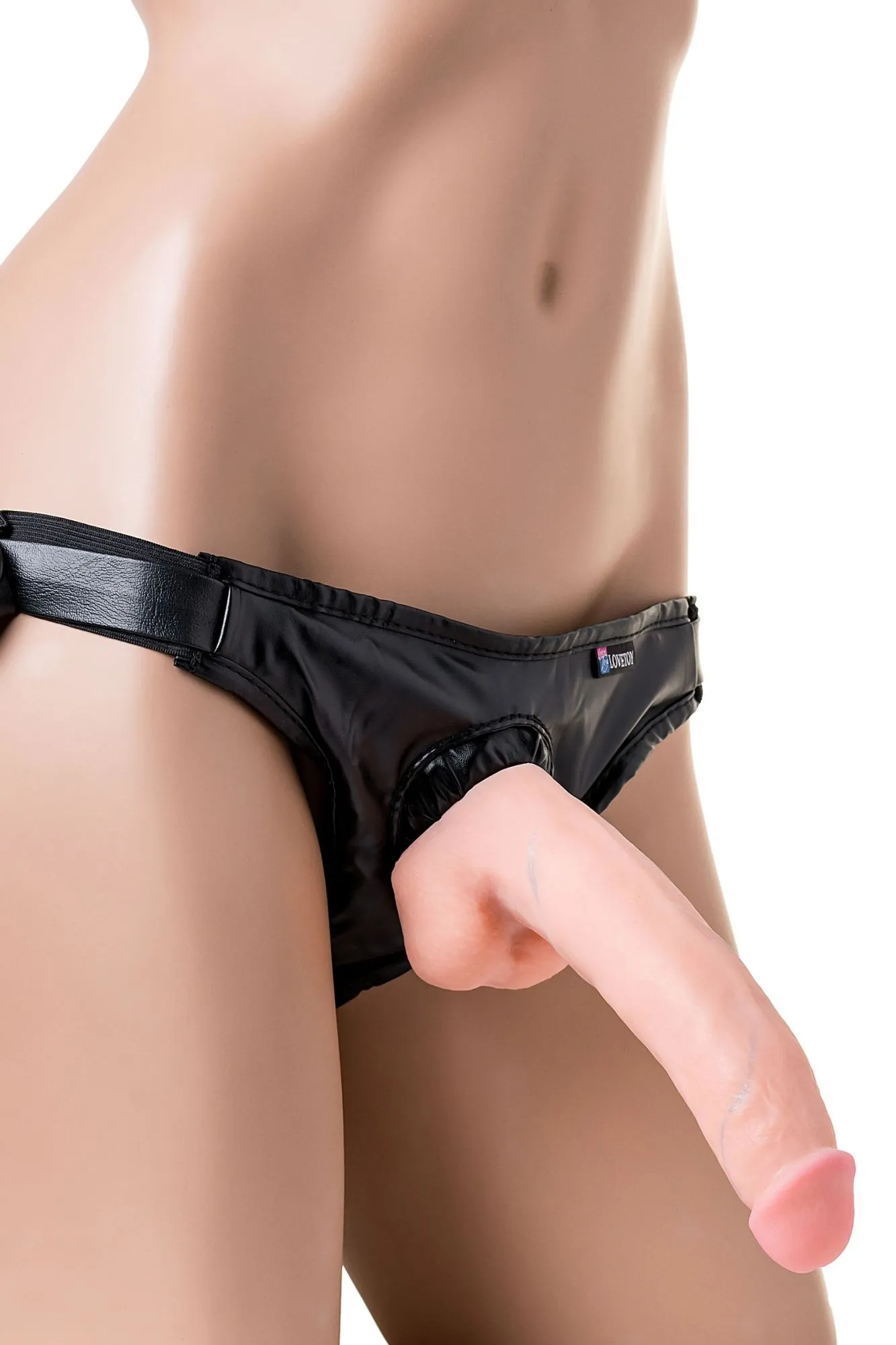 страпон на креплении lovetoy woman - cuba с 2 насадками, neoskin, телесный в Севастополе