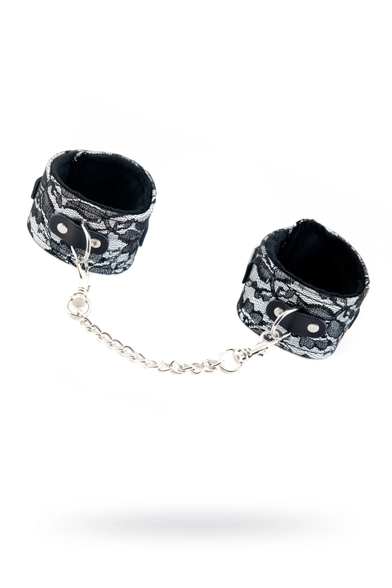 кружевные поножи toyfa marcus, серебристый, 46 см. в Севастополе