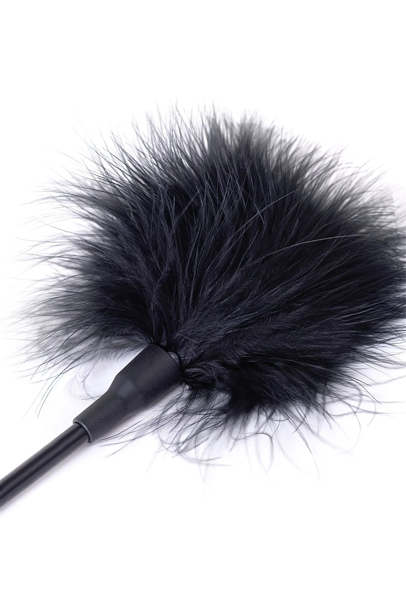 щекоталка toyfa theatre, пух, черная в Севастополе